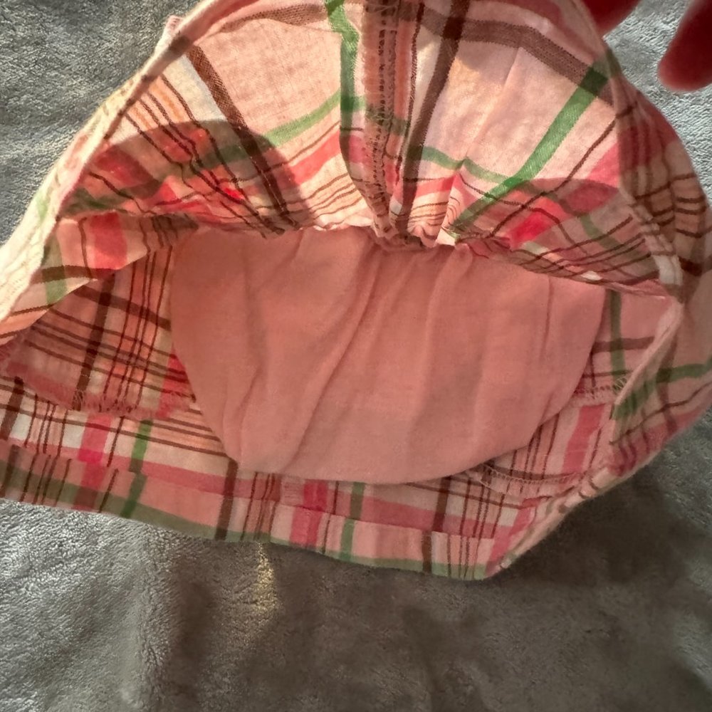 EUC OshKosh B'gosh Plaid Skirt w/ Built-in Bloomers Sz 6 mos - Picture 4 of 4